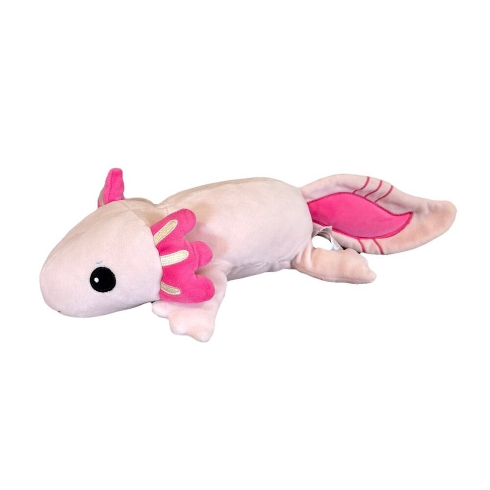 Fiesta Snugglies Pink Axolotl 16 Inch Plush Soft Lovey Stuff Animal Toy